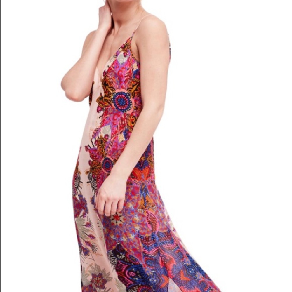 Free People Multicolor Maxi Dress